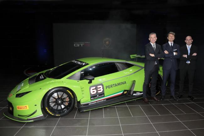 Lamborghini devoile sa huracan version gt3 