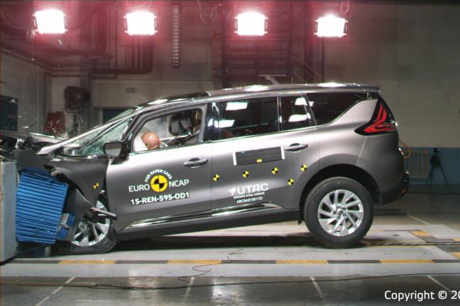 5 étoiles au crash test Euro Ncap pour le nouveau Renault Espace
