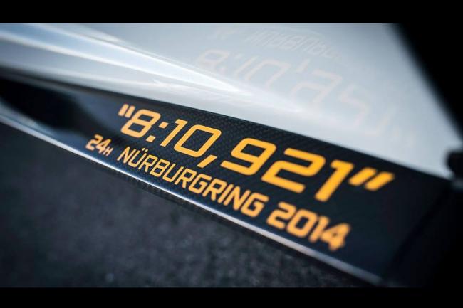 Mclaren 650s spider 24h nurburgring limitee a 8 exemplaires 