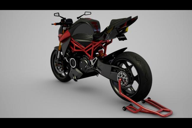 Furion motorcycles m1 un moteur rotatif hybride 
