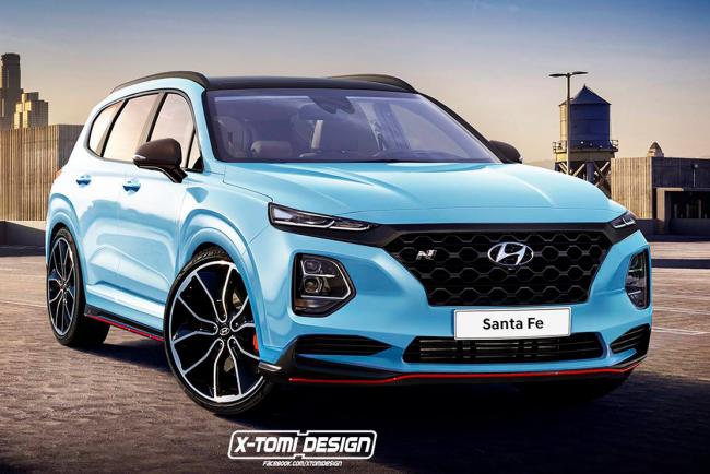 Hyundai sante fe une version n performance en approche 