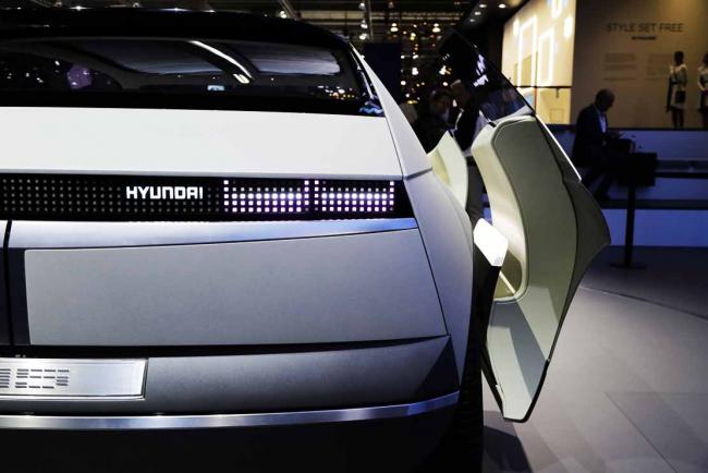 Hyundai 45 : du néo-rétro électrique à Francfort