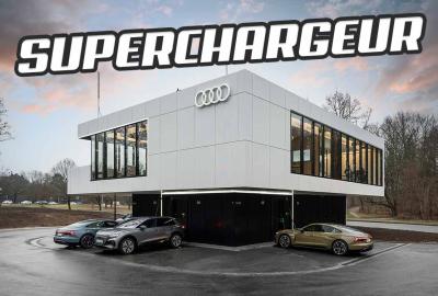 Image principale de l'actu: Audi (ré)invente la station de recharge pour voiture électrique