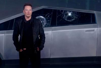 Image principale de l'actu: Elon Musk se ridiculise avec son TESLA Cybertruck blindé… ou presque !
