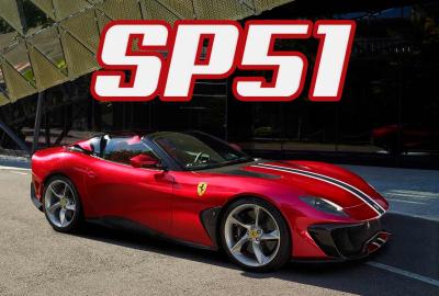 Image principale de l'actu: Ferrari SP51 : la « der » est une 812 GTS roadster