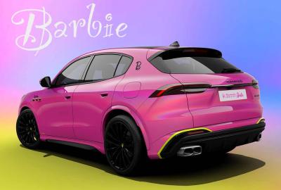 Image principale de l'actu: La voiture de Barbie est une Maserati Grecale !