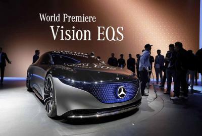 Image principale de l'actu: Mercedes Vision EQS : la limousine Classe S électrique