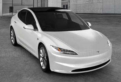 Image principale de l'actu: Nouvelle Tesla Model 3 : style, châssis et batterie, voilà les infos !