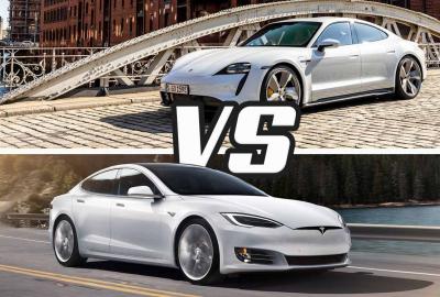 Image principale de l'actu: Porsche Taycan Turbo S VS Tesla Model S performance : le match des électriques