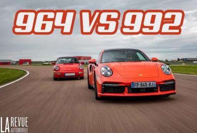 Image principale de l'actu: Essai : Rencontre Porsche 992 Turbo S Vs 964 Carrera 4. Que s’est-il passé ?