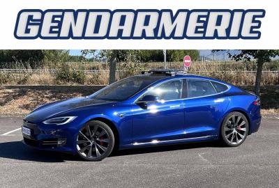 Image principale de l'actu: Tesla Model S Gendarmerie : ça suffit avec l'Alpine A110 ?