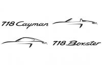 Image principale de l'actu: Les porsche boxster et cayman porteront le numero 718 