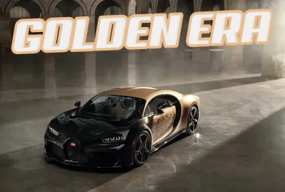 Image principale de l'actu: Chiron Super Sport Golden Era : Cette Bugatti vaut de l'OR !