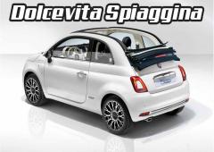 Image de l'actualité:Fiat 500 Dolcevita Spiaggina : le petit cabriolet en série limitée