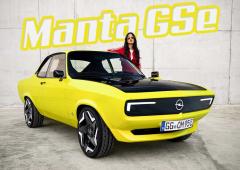 Manta GSe ElektroMod : Opel nous propose une Manta électrique !