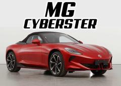 MG Cyberster : officiel… ou presque. Mais quelle allure !