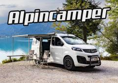 Opel Alpincamper Vivaro : le Vivaro devient un camping-car pour 4 ou 2