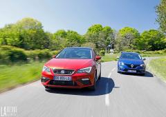 Comparatif de compactes diesel dynamiques SEAT Leon FR vs Renault Megane GT