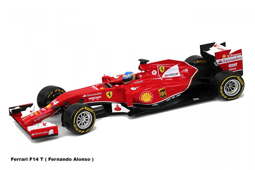 Image principale de l'actu: Les f1 ferrari 2014 et la f 70 chez hot wheels 