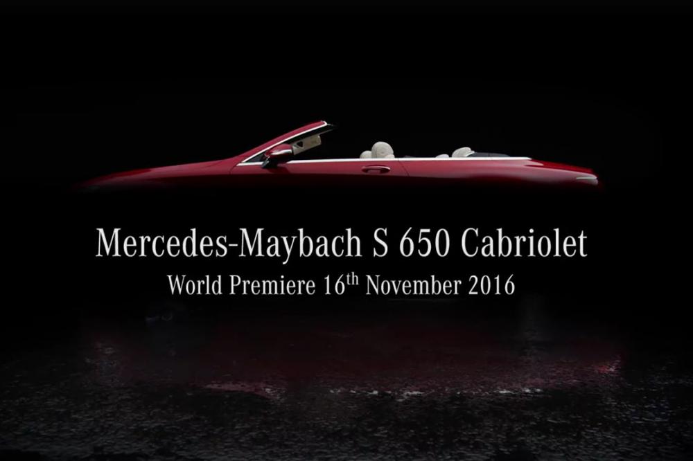 Image principale de l'actu: La mercedes maybach s650 cabriolet en approche 