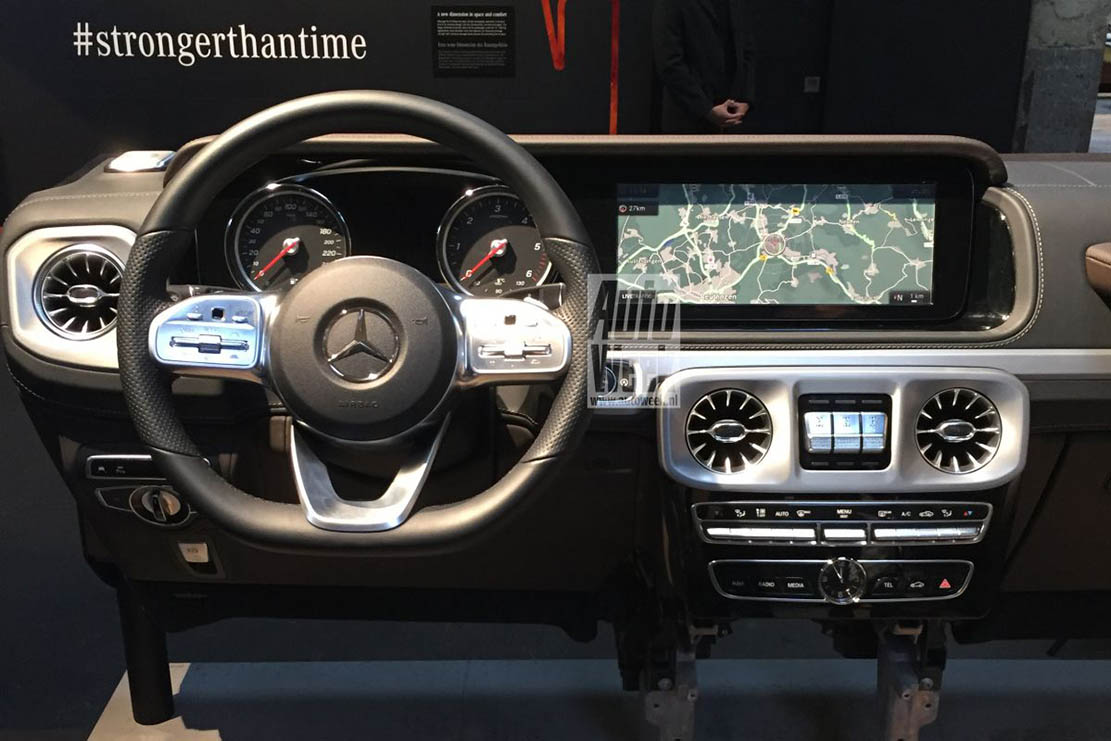 Image principale de l'actu: Mercedes classe g un habitacle moderne pour la prochaine generation 