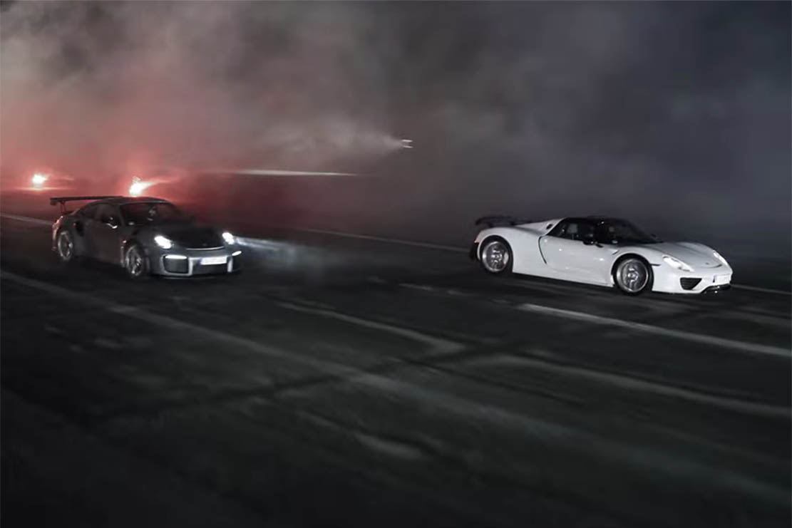Image principale de l'actu: Porsche presente ses cinq sportives les plus rapides 