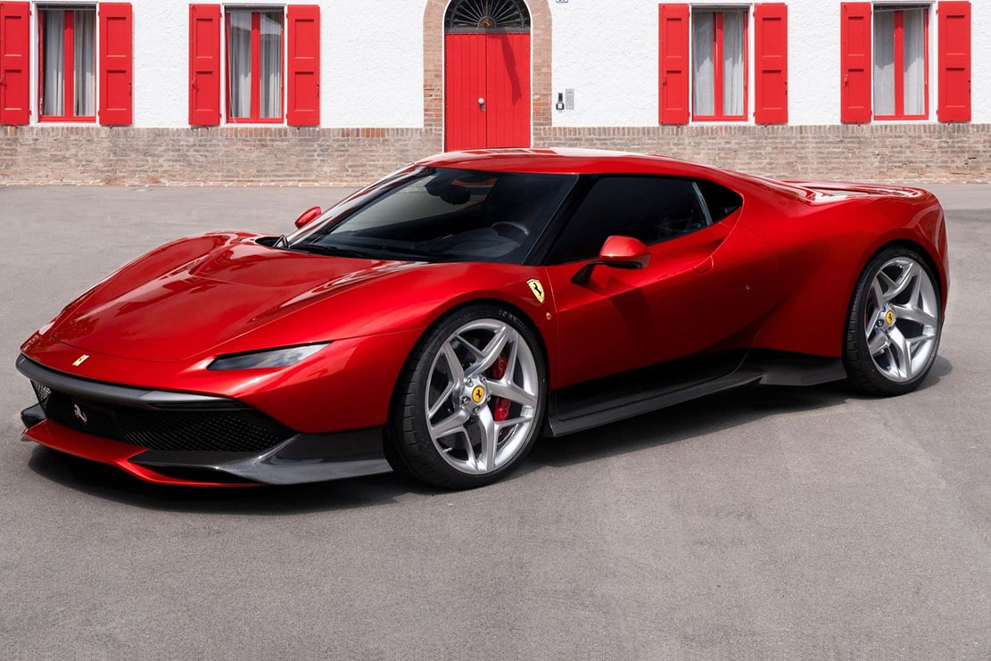 Image principale de l'actu: Ferrari sp38 l hommage aux annees 80 