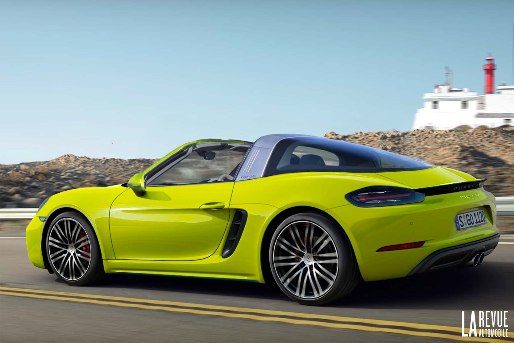 Image principale de l'actu: Porsche prepare un cayman targa 