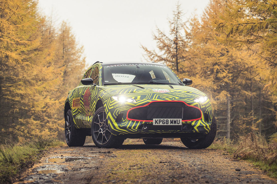 Image principale de l'actu: Aston Martin DBX : le prochain SUV se montre pour la première fois