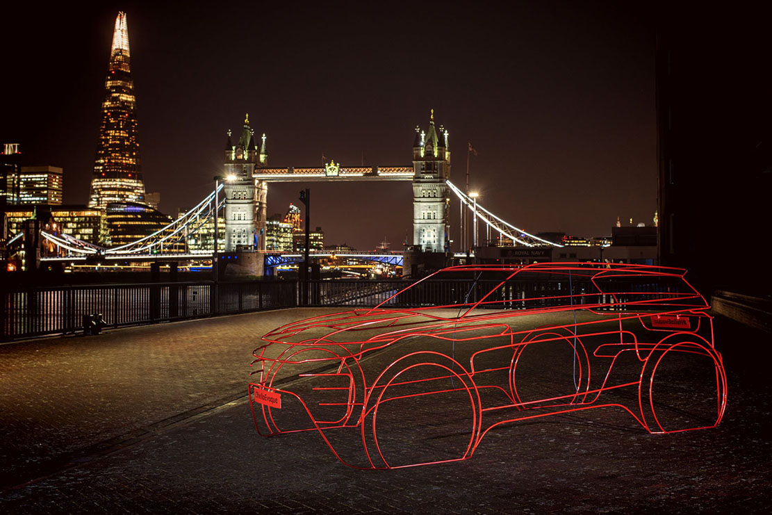 Image principale de l'actu: Range Rover Evoque, une campagne de teaser dans les rues de Londres