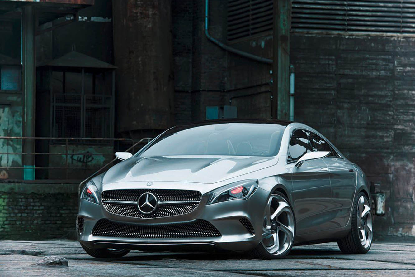 Image principale de l'actu: Mercedes cla son concept en video 