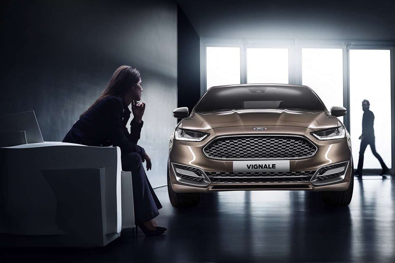 Ford devoile sa ligne de luxe vignale sur un concept mondeo 