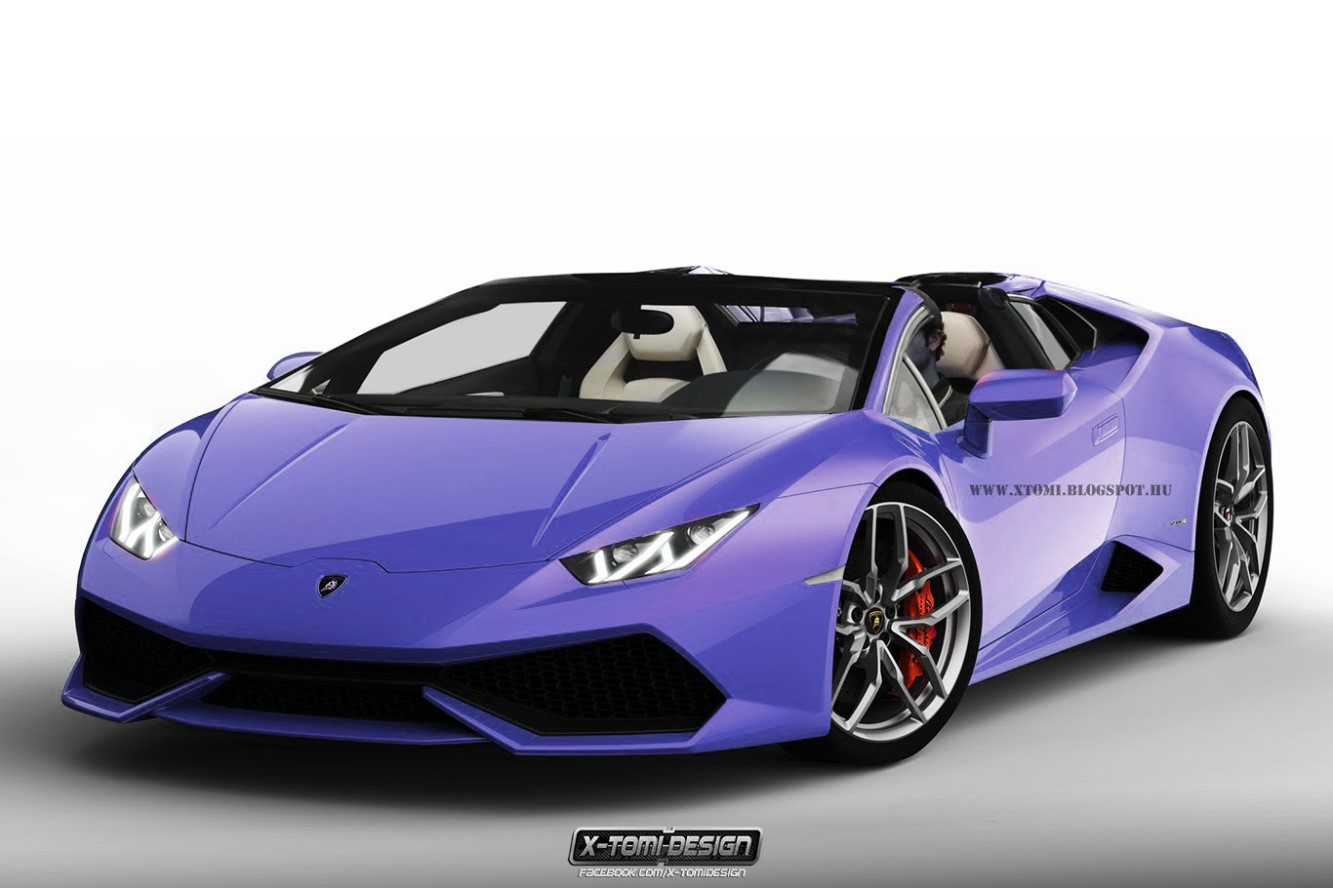 Lamborghini huracan une proposition pour la version spyder 