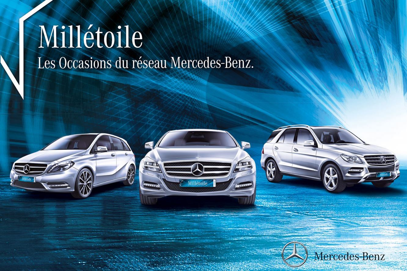 Image principale de l'actu: Mercedes lance son nouveau label d occasion milletoile 