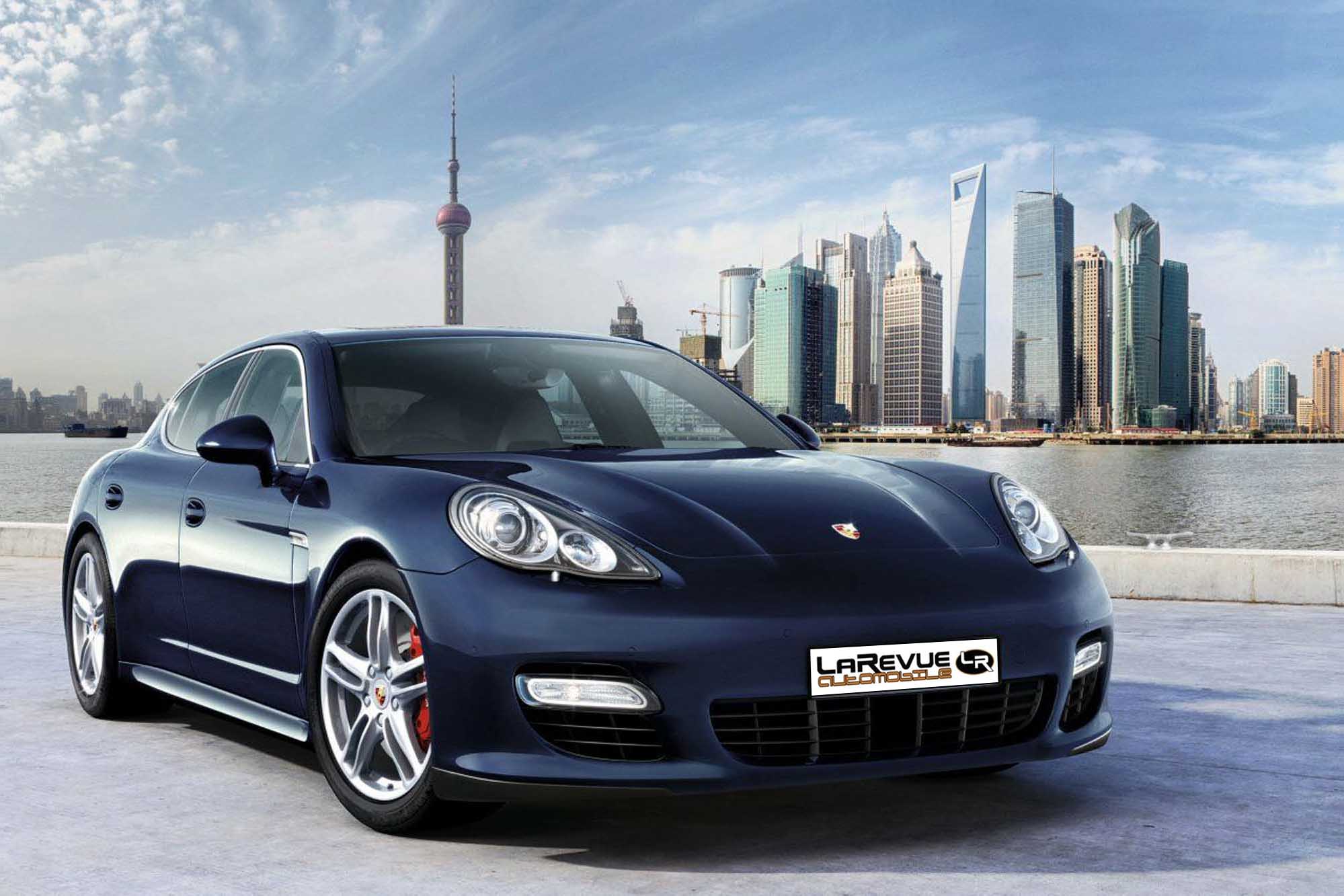 Porsche panamera 1er mondiale a shanghai 