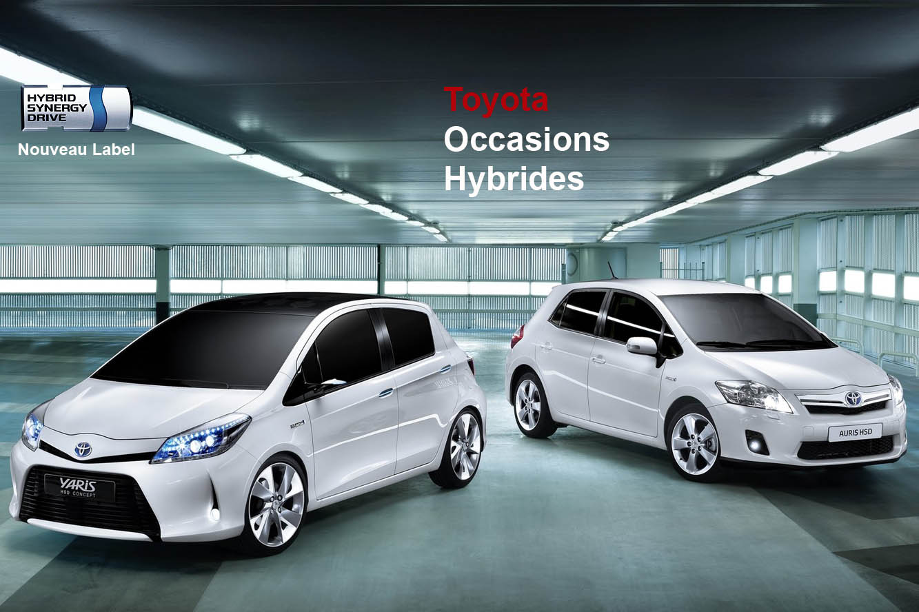 Image principale de l'actu: Toyota occasions hybrides un label ecolo 