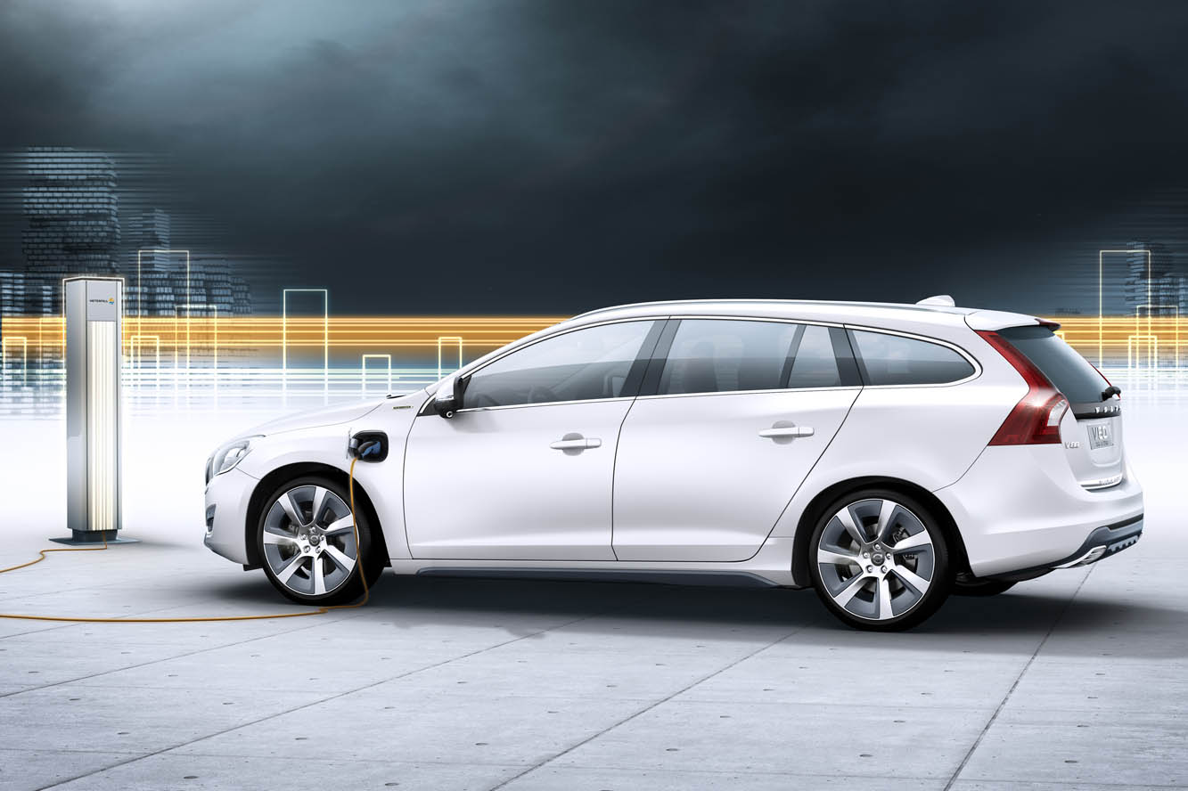 Image principale de l'actu: Volvo v60 hybride rechargeable pour 2012 