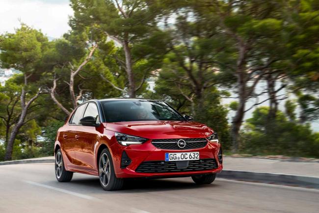 2023 Opel Corsa F (facelift 2023) 1.2 (75 CH)  Fiche technique,  consommation de carburant , Dimensions