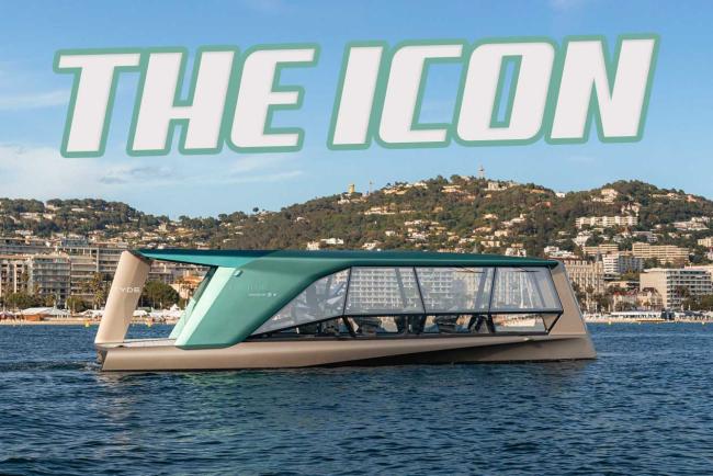 6 BMW i3 pour THE ICON : le bateau 100 % électrique d'un nouveau genre