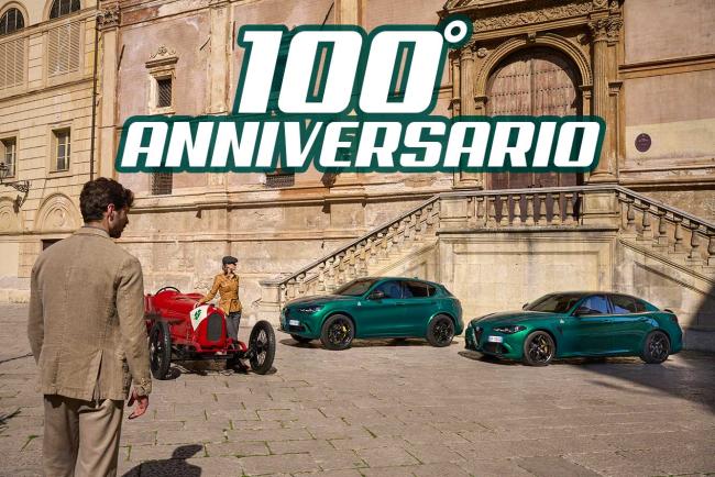 Alfa Romeo Giulia et Stelvio « Quadrifoglio 100° Anniversario »
