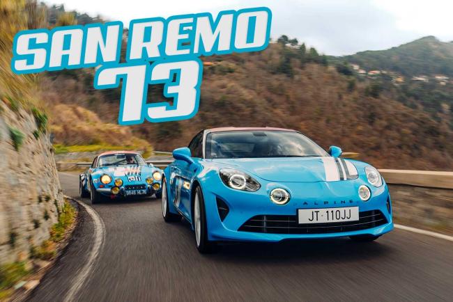 Alpine A110 San Remo 73 : pour célébrer les 50 ans de ce moment historique !