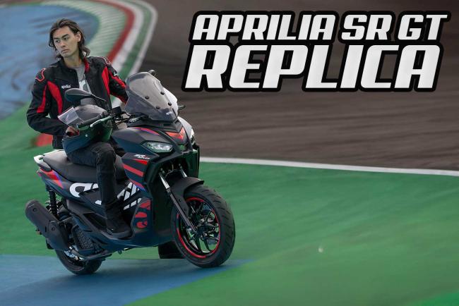 Aprilia SR GT Replica : Le scooter Racing Urbain