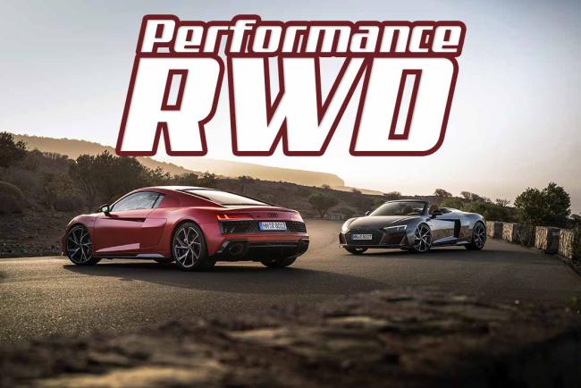 Audi R8 V10 performance RWD : elle grimpe !