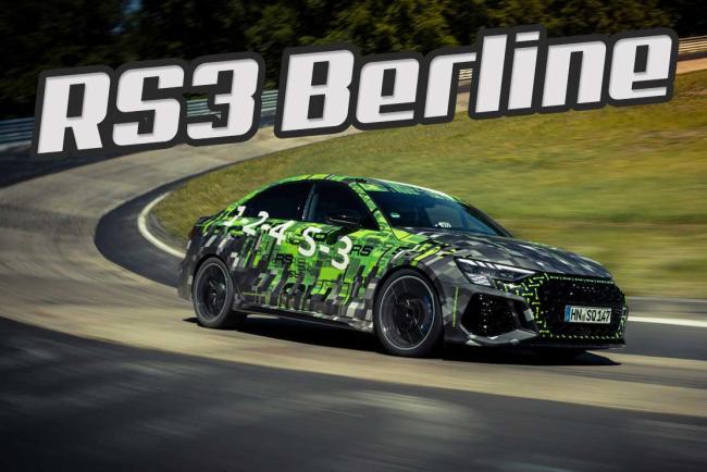 Audi RS 3 : La plus rapide sur le Nürburgring !