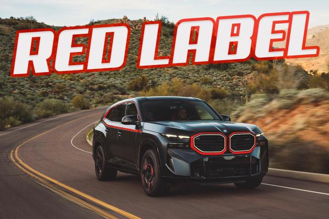 BMW XM Label Red : la délirante combinaison d’un V8 et d’un moteur électrique
