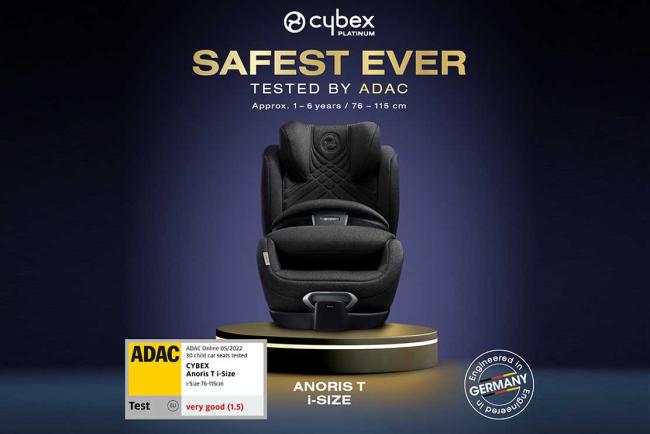 CYBEX Anoris T i-Size : le siège-auto le plus sûr pour votre marmot !