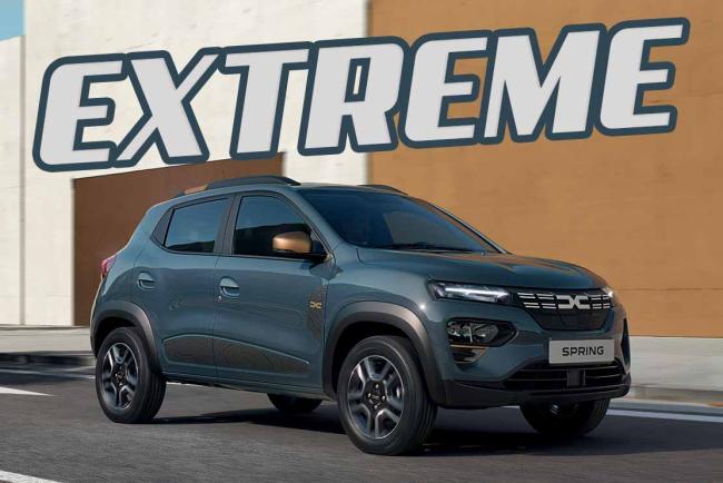 Dacia Spring Extreme : sa puissance qui grimpe en flèche !