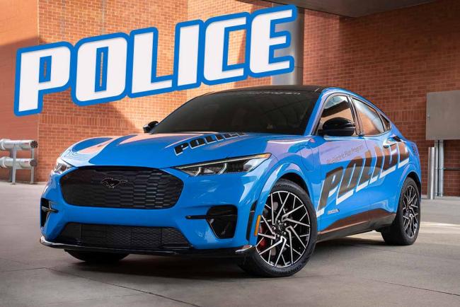 Ford Mustang Mach-E : bientôt la voiture de notre Police ?