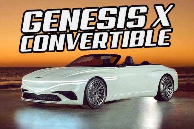 Genesis X Convertible : Hyundai se pose en marque de luxe