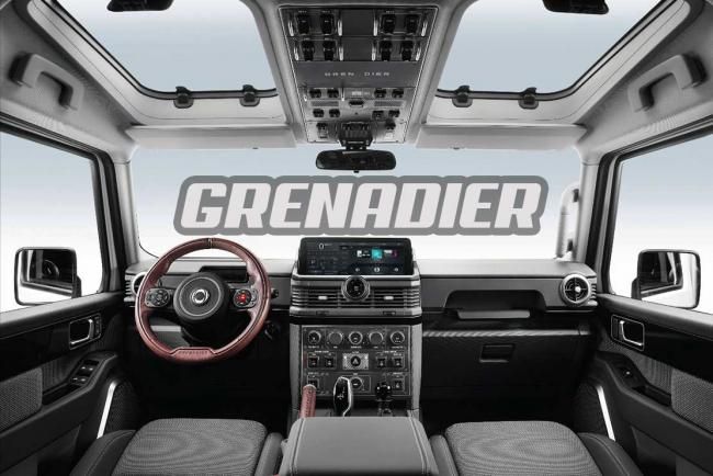 INEOS Grenadier : le 4x4 « Made in France » montre son habitacle !